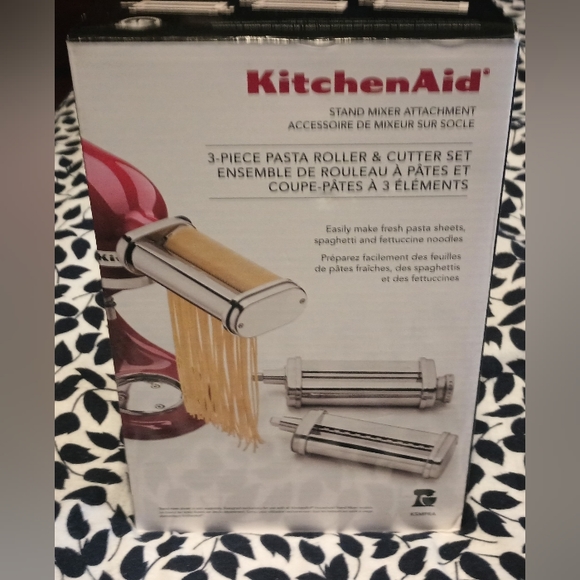 KitchenAid Kitchen Kitchenaid 3piece Pasta Roller Cutter Set Poshmark